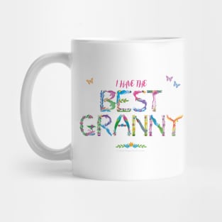 I have the best Granny - tropical wordart Mug